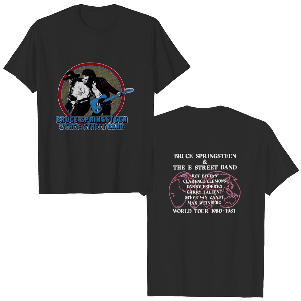 Bruce Springsteen And The Estreet Band 2 Sided T Shirt
